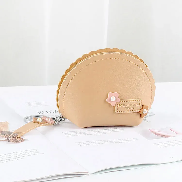 🍓 Sweet Strawberry Zipper Purse 👜✨ Cute Mini Wallet & Keychain Organizer for Fun Adventures! 🎉