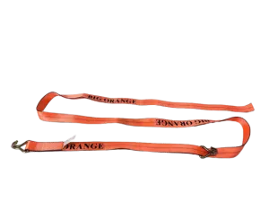 12FT Big Orange Replacement Wheel Strap  (Wire Hook)