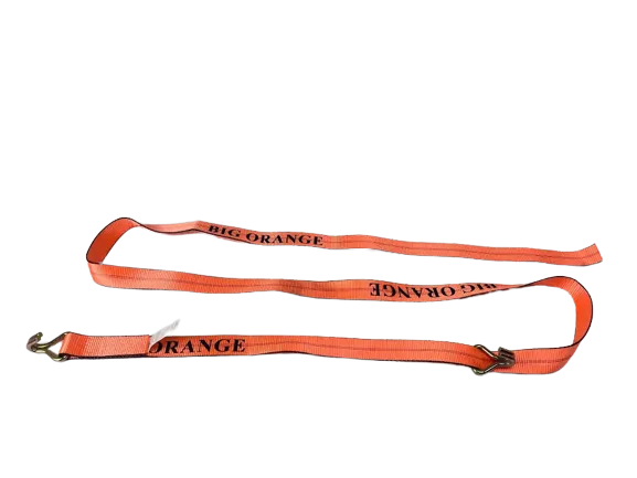 12FT Big Orange Replacement Wheel Strap  (Wire Hook)