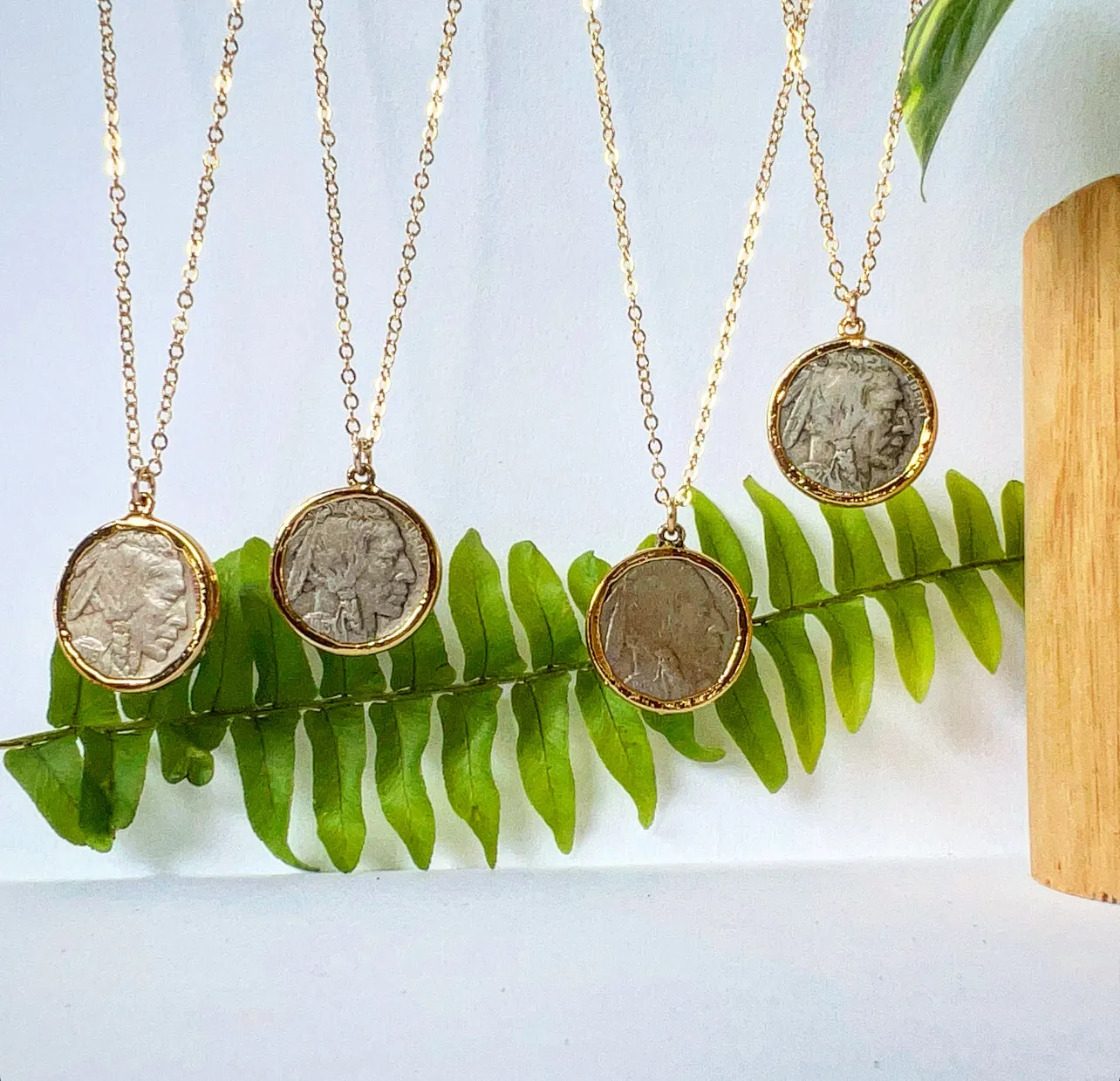 1735- Coin Necklace