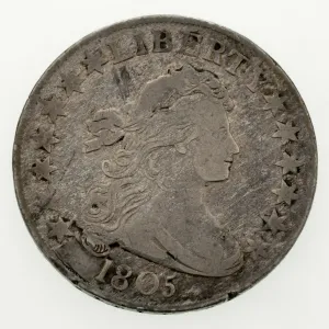 1805 Draped Bust Half Dollar in Very Fine Condition