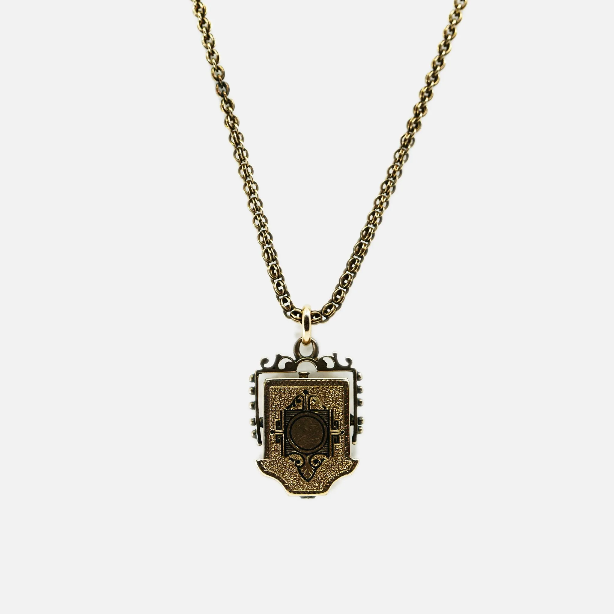 1900's Mourning Necklace & Locket