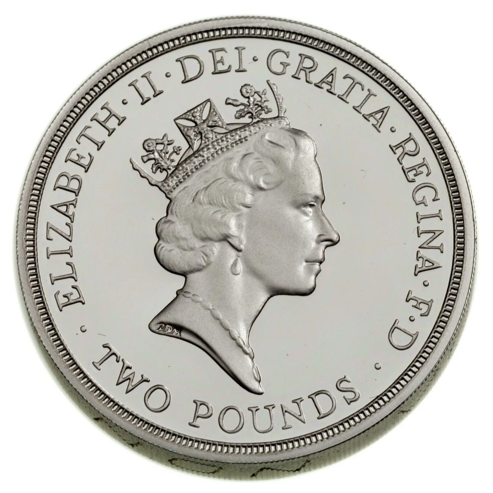 1993-1994 Great Britain One Pound & Two Pound Silver Proof & Piedfort Coin Lot