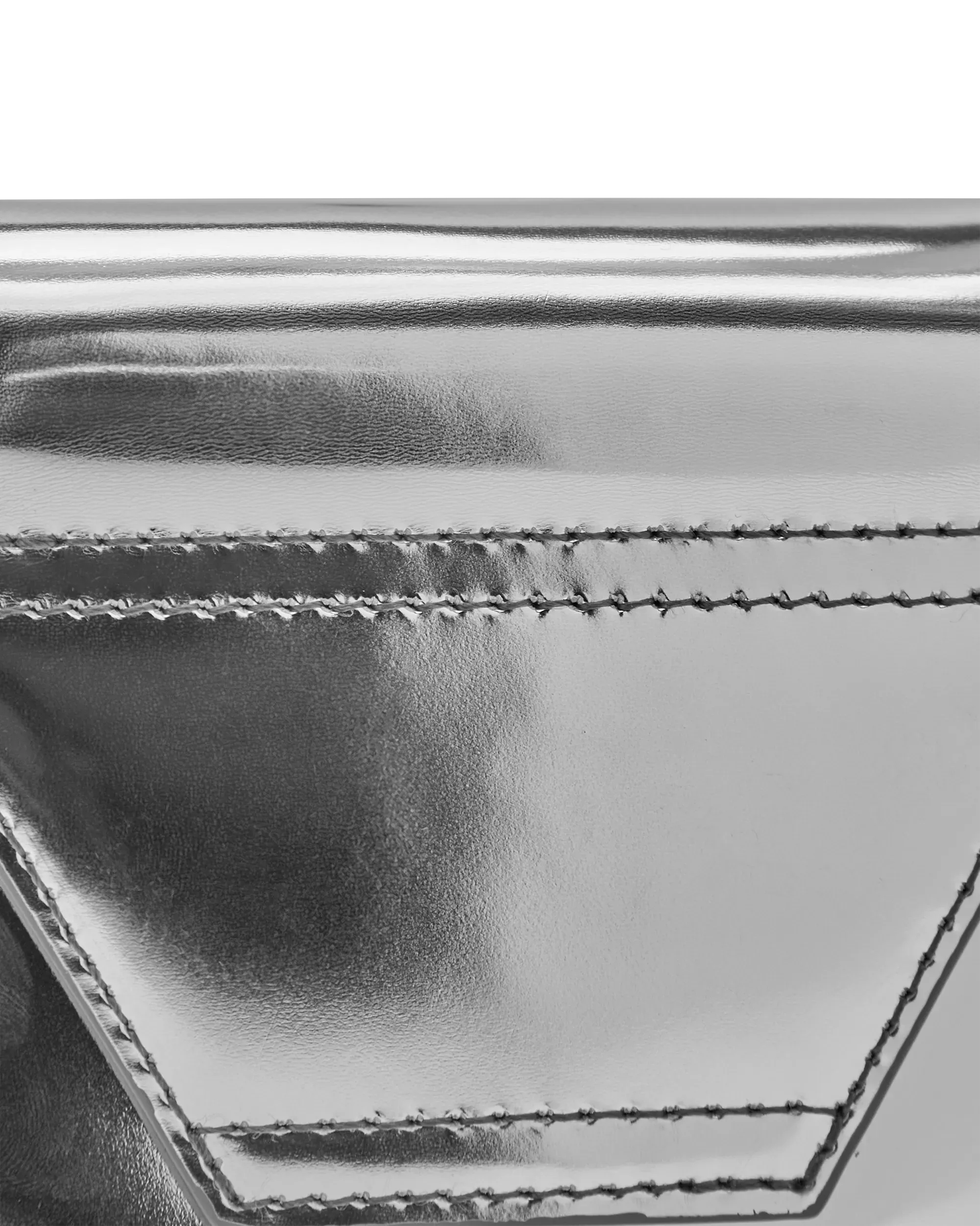 1DR-XS-S Iconic Mirrored Leather Mini Bag
