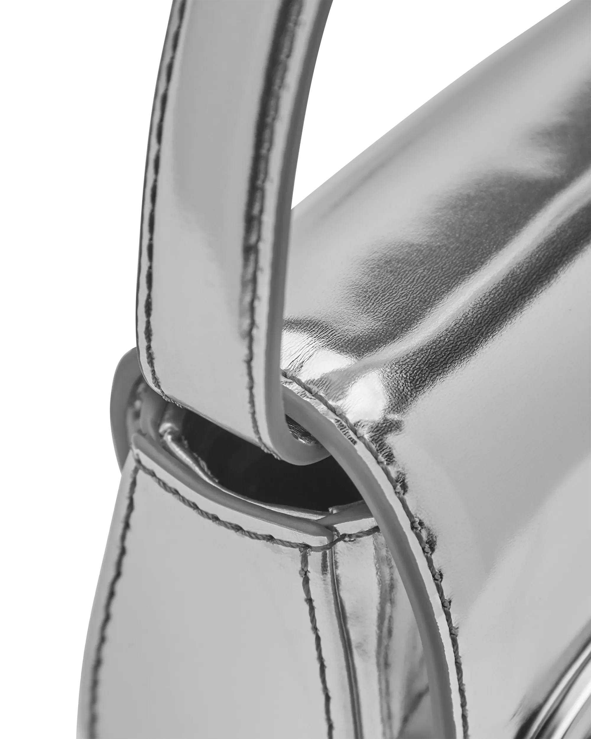 1DR-XS-S Iconic Mirrored Leather Mini Bag