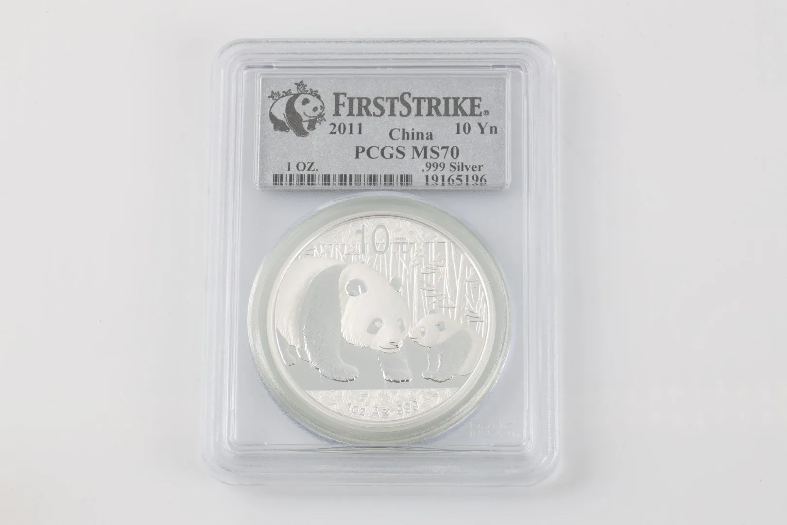 2011 Panda Coin 999 Silver (31.10g.)