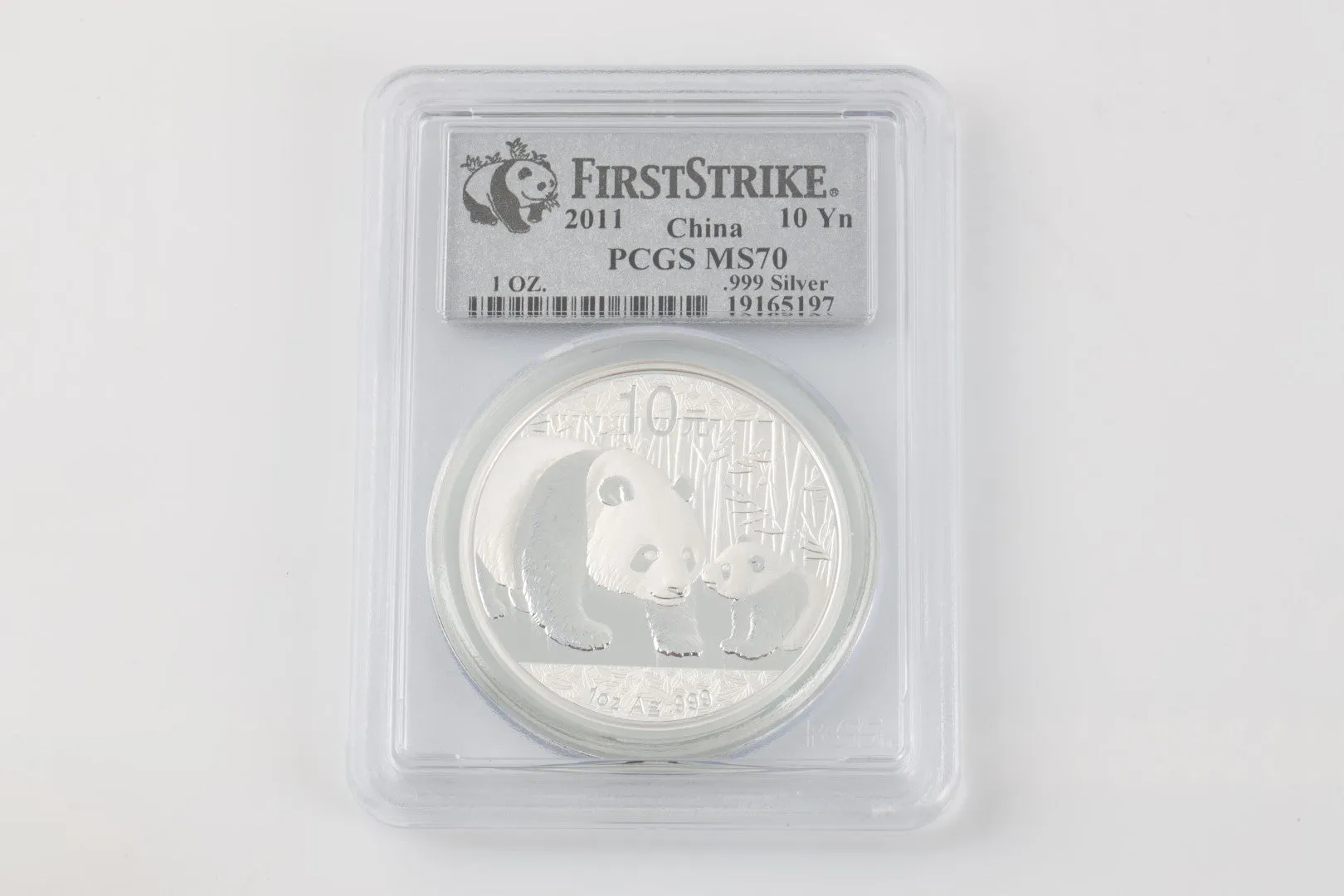 2011 Panda Coin 999 Silver (31.10g.)