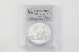 2012 Panda Coin 999 Silver (31.10g.)
