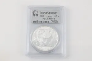 2012 Panda Coin 999 Silver (31.10g.)