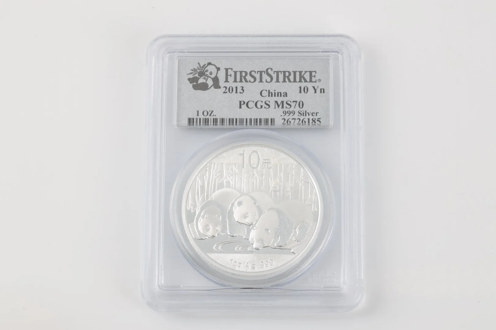 2012 Panda Coin 999 Silver (31.10g.)
