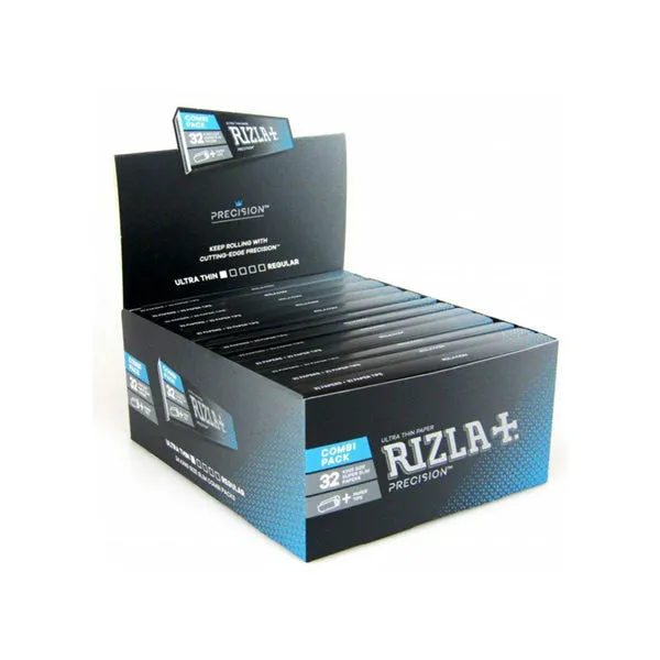 24 Rizla Precision Ultra Thin King Size Slim Papers   Tips Eco-Slim