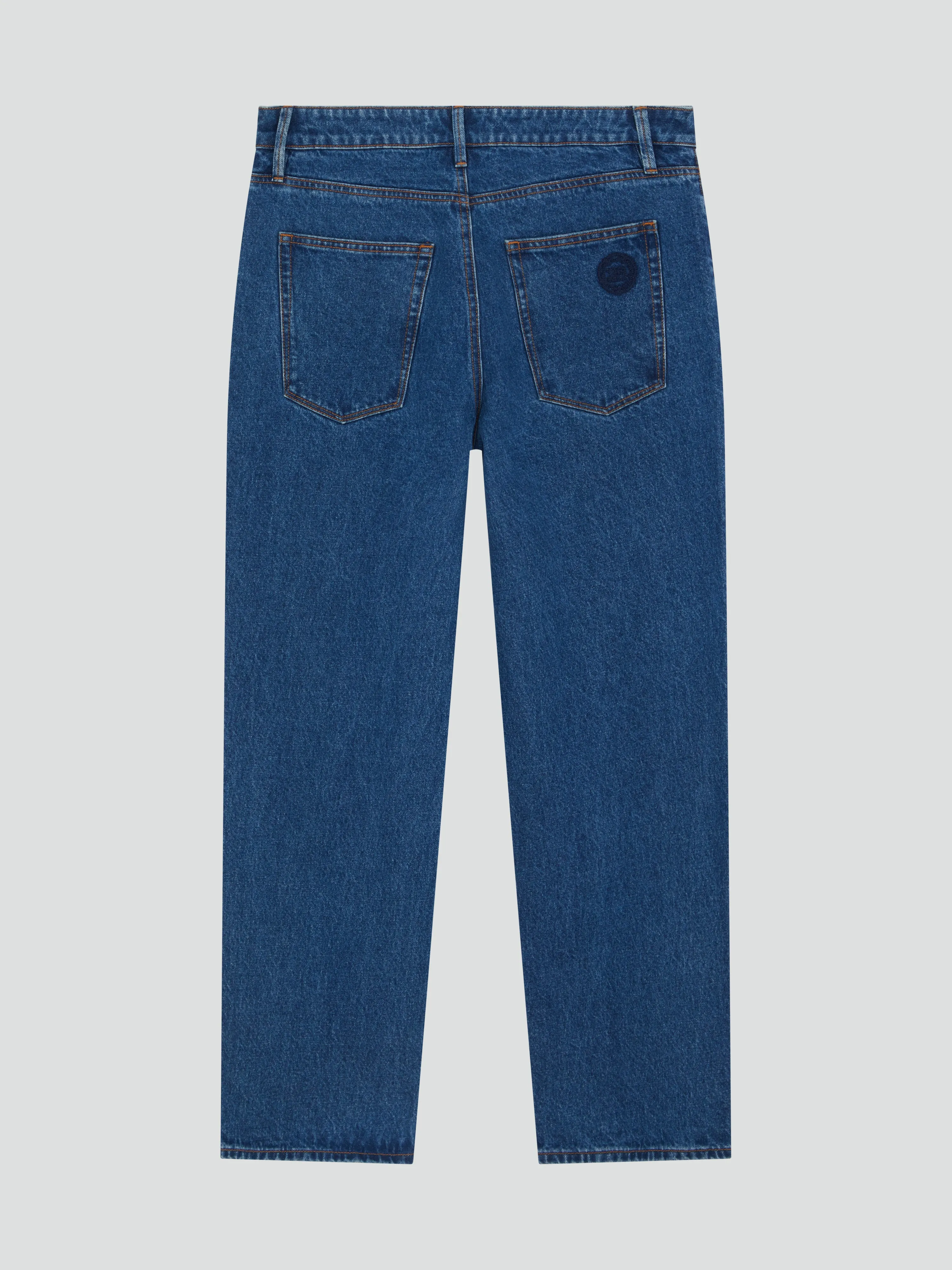 28 EMBROIDERED DENIM JEAN