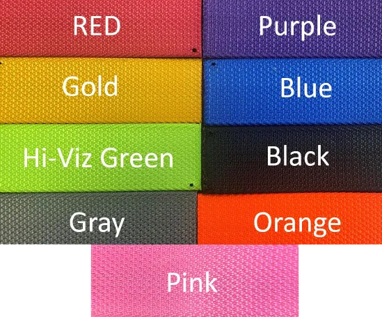 2" x 18' Foot Diamond Weave Strap with 12 inch 5/16 G70 Chain Tail