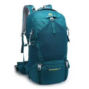40L Traverse Hiking/Travel Backpack Hydration Backpack, Black/Blue/Teal