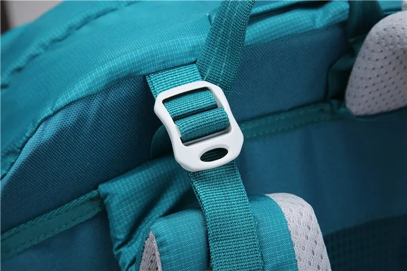 40L Traverse Hiking/Travel Backpack Hydration Backpack, Black/Blue/Teal