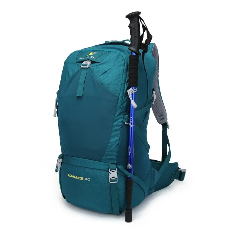 40L Traverse Hiking/Travel Backpack Hydration Backpack, Black/Blue/Teal