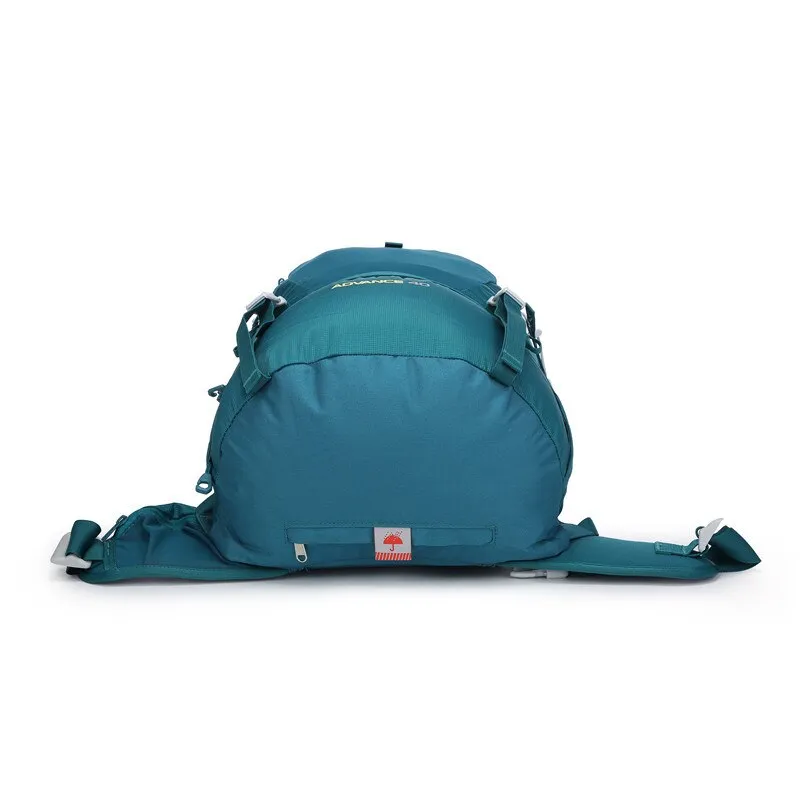 40L Traverse Hiking/Travel Backpack Hydration Backpack, Black/Blue/Teal