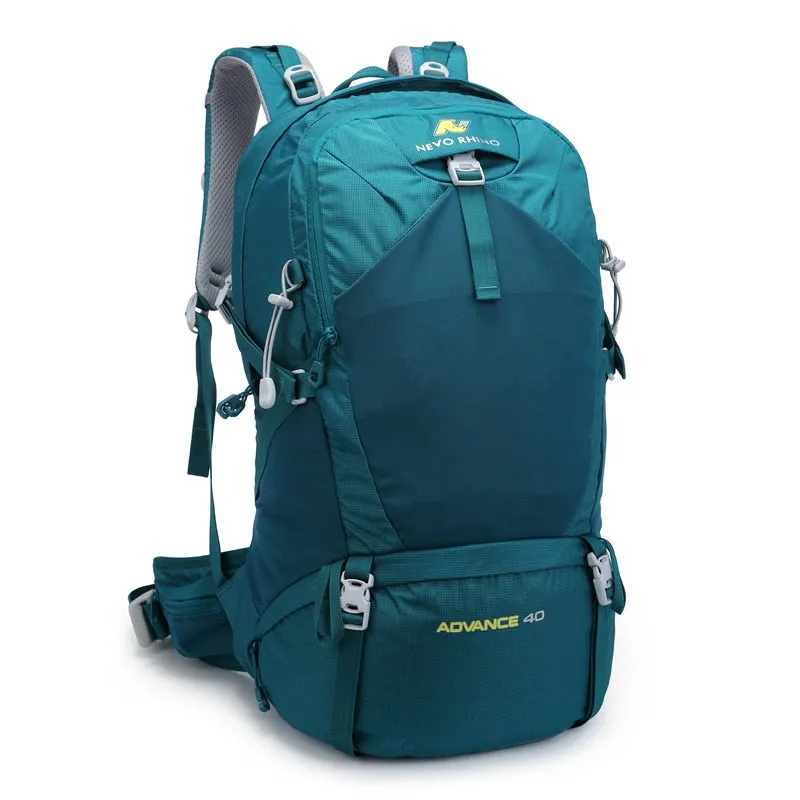 40L Traverse Hiking/Travel Backpack Hydration Backpack, Black/Blue/Teal
