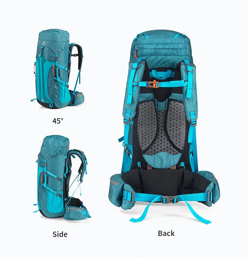 45L 55L 65L Waterproof Outdoor Backpack for Trekking/Hiking, Three Sizes
