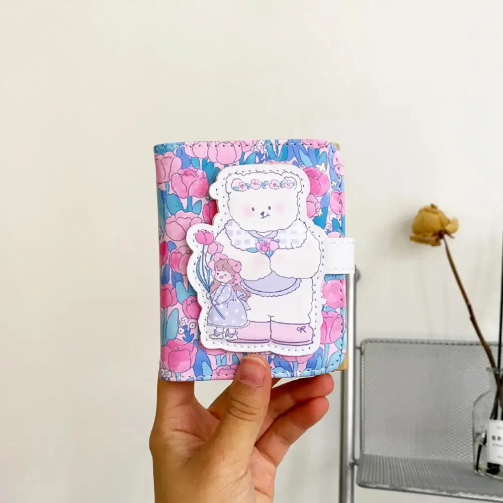 Adorable Kawaii Bear Wallet 🐻💕 - Cute Coin Purse & Card Holder for Students!