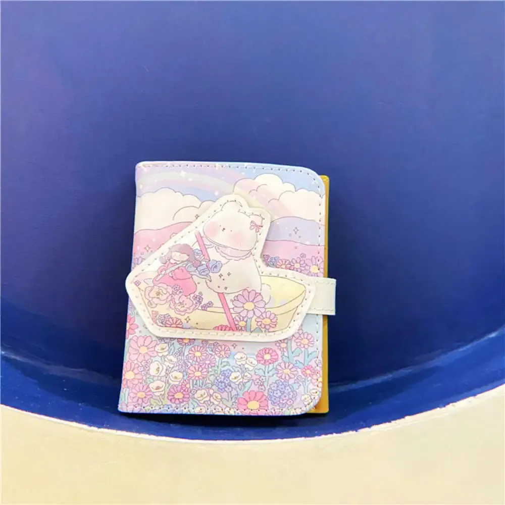 Adorable Kawaii Bear Wallet 🐻💕 - Cute Coin Purse & Card Holder for Students!