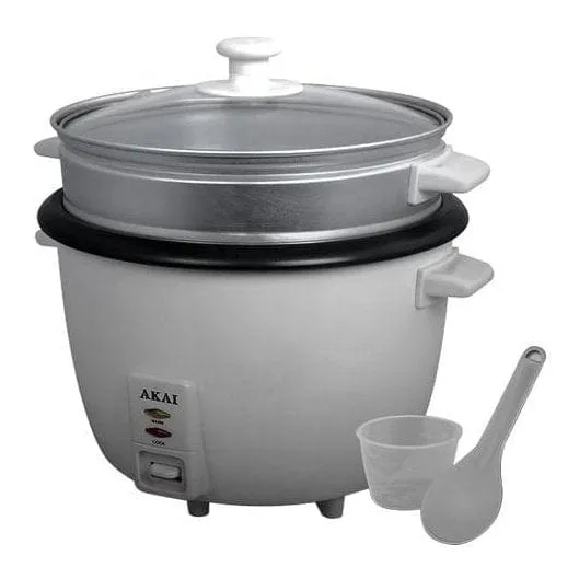 Akai 2.8L Rice Cooker With Steamer 900W - CK015A