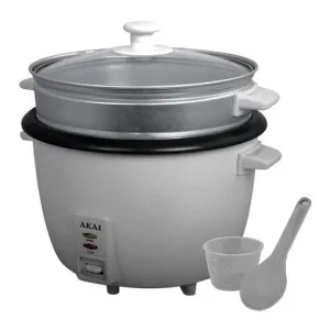 Akai 2.8L Rice Cooker With Steamer 900W - CK015A