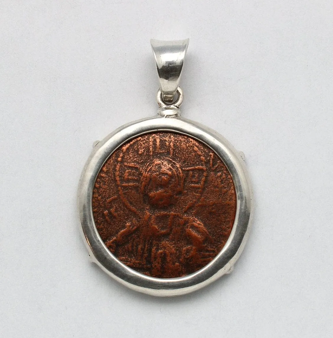Anonymous Folles Class A Coin, Silver Pendant, ID14619