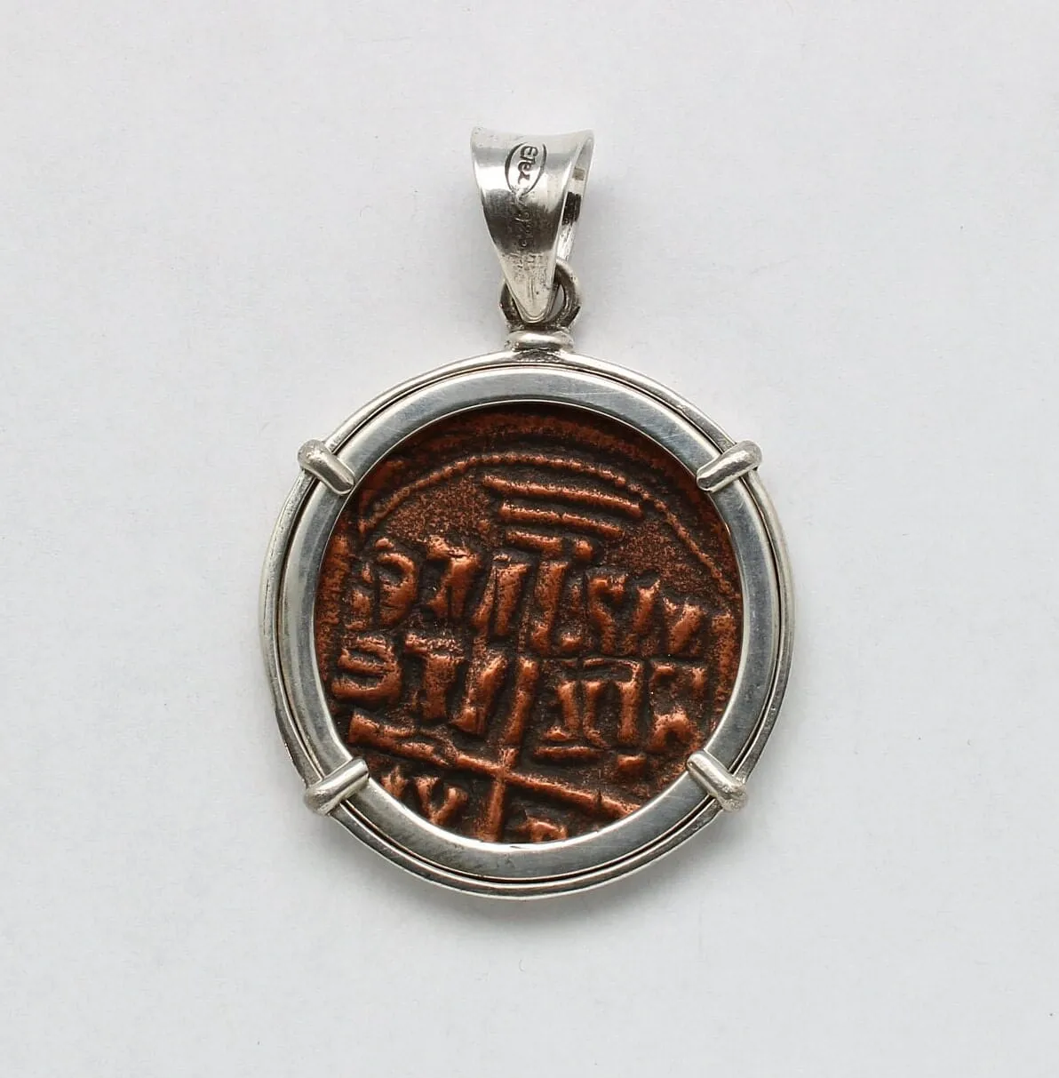 Anonymous Folles Class A Coin, Silver Pendant, ID14619
