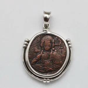 Anonymous Folles Class A Coin, Silver Pendant, ID14672