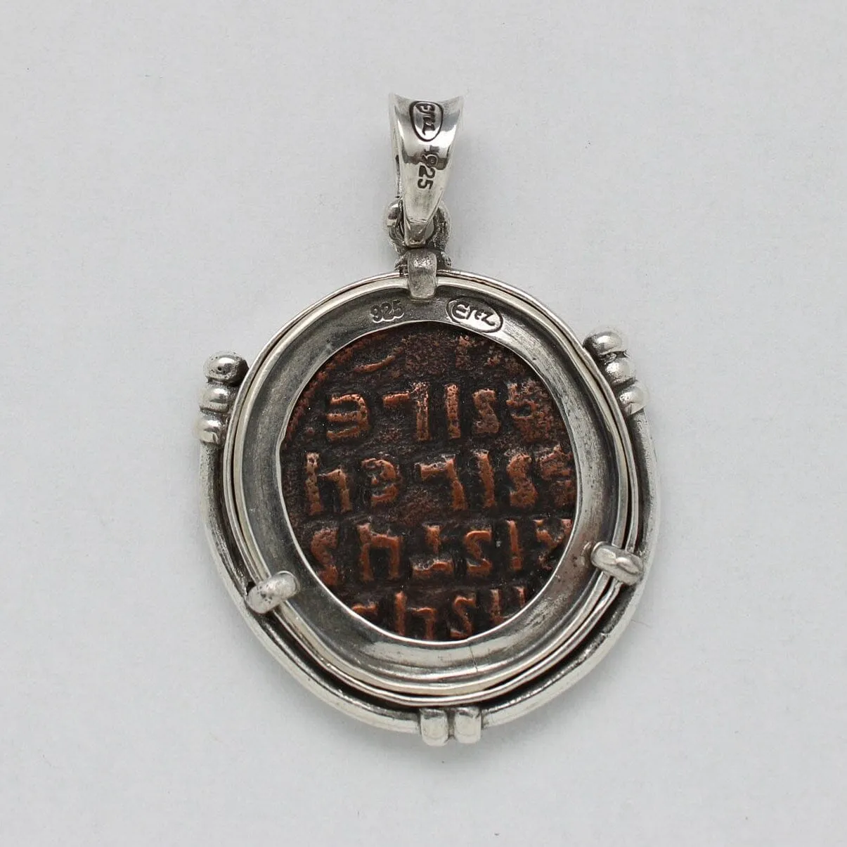 Anonymous Folles Class A Coin, Silver Pendant, ID14672