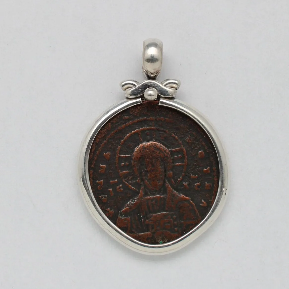 Anonymous Folles Class A Coin, Silver Pendant, ID14680