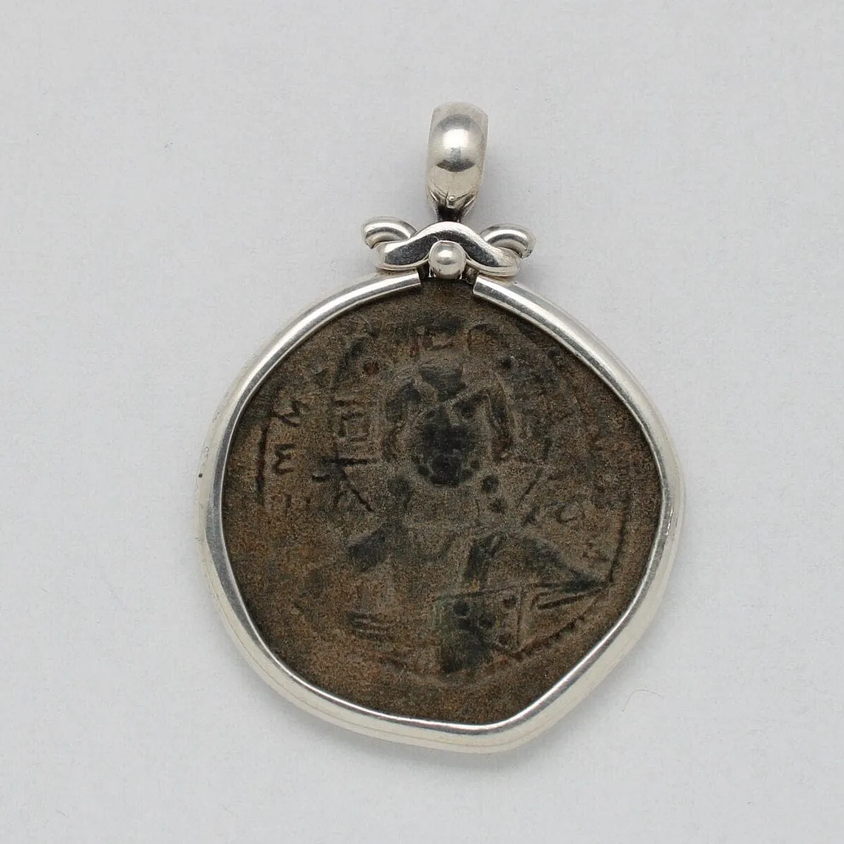 Anonymous Folles Class B Coin, Silver Pendant, ID14674