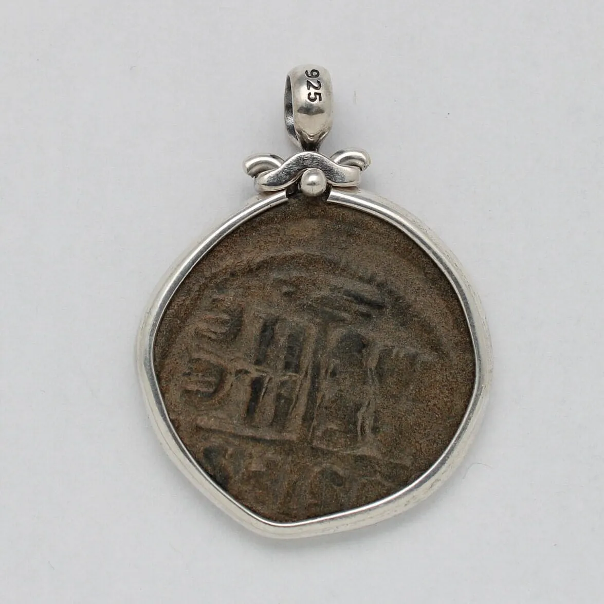 Anonymous Folles Class B Coin, Silver Pendant, ID14674