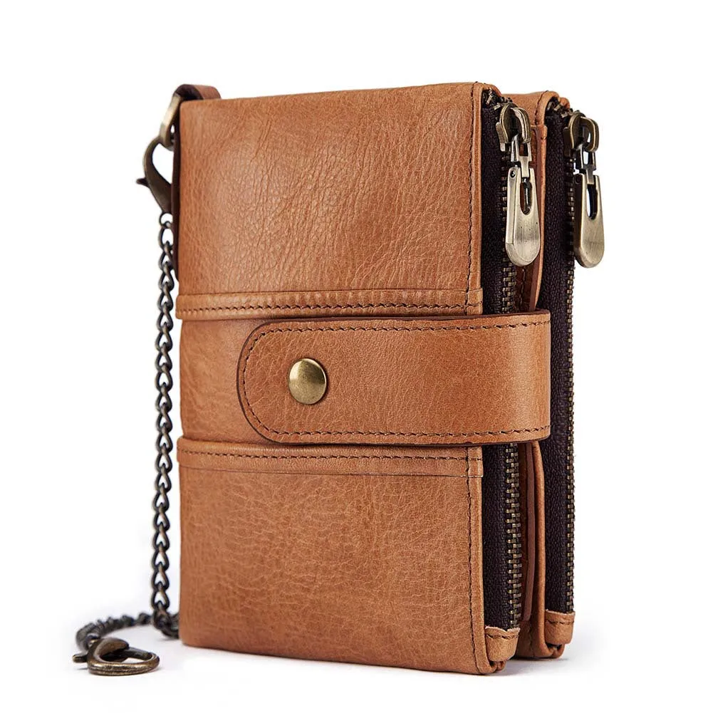 Anti-theft brush wallet