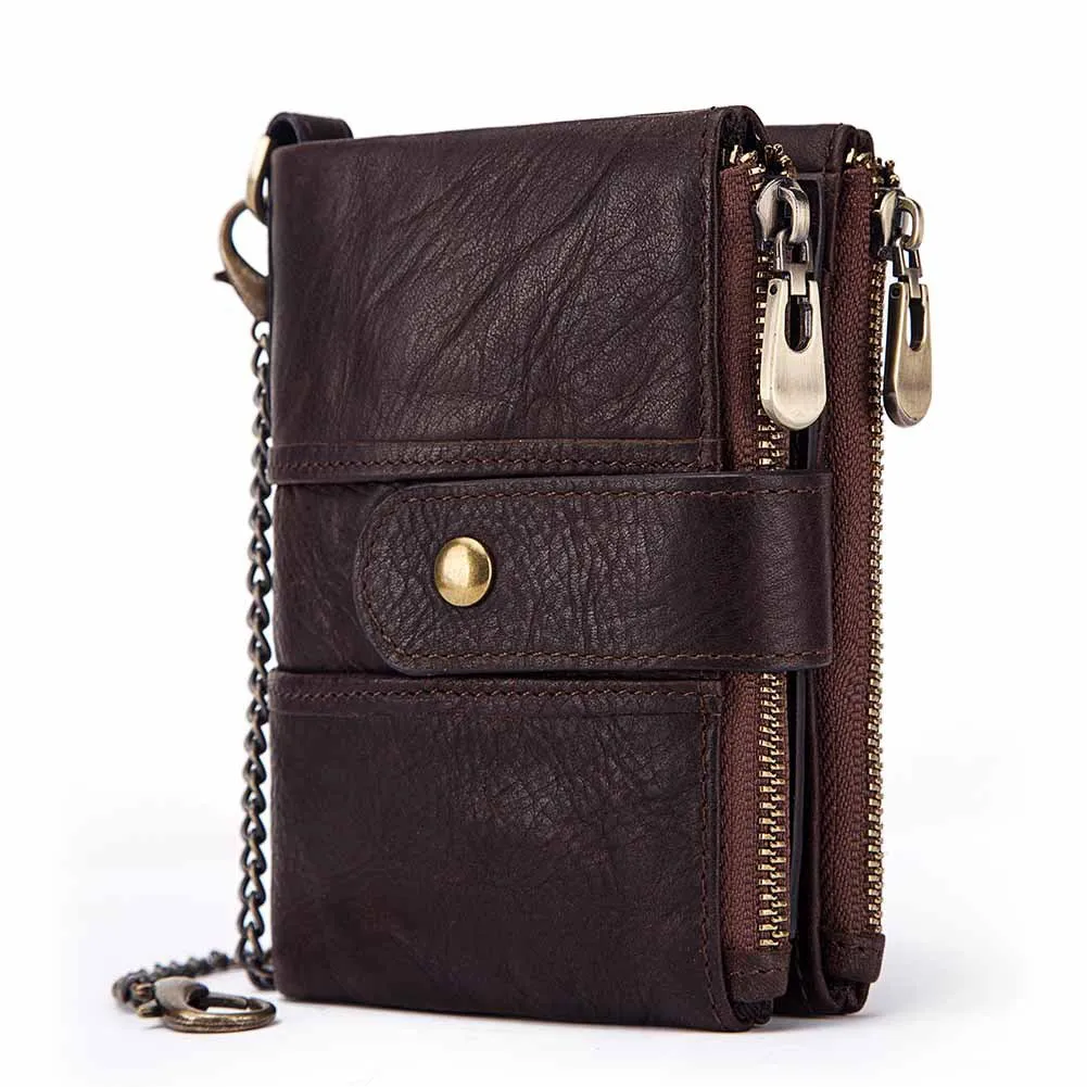 Anti-theft brush wallet