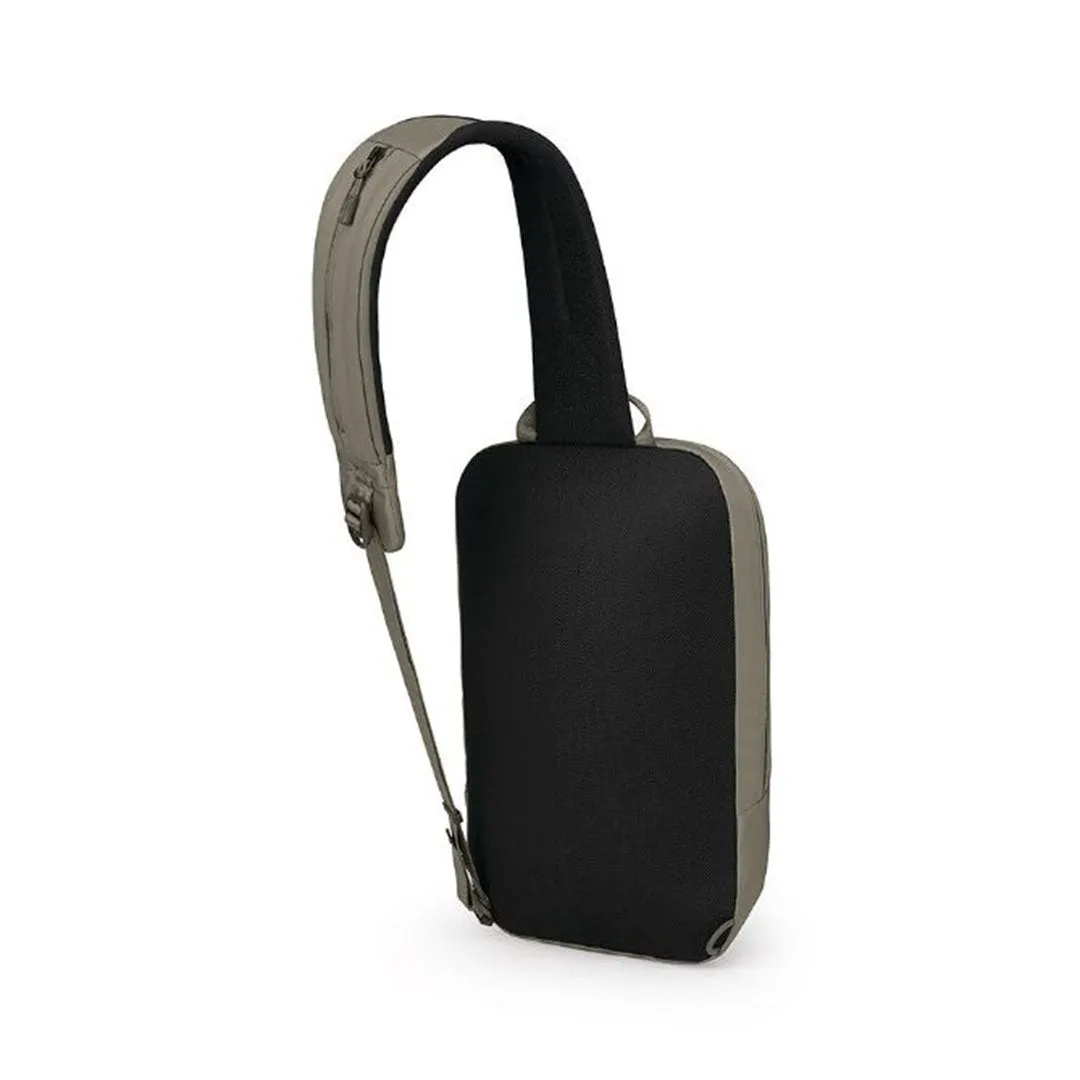 Aoede Sling Tan Concrete O/S Bag