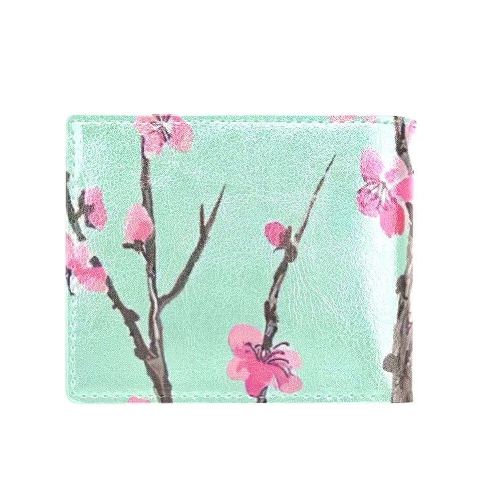 Arizona Green Tea Pattern Bifold Wallet With Coin Pocket