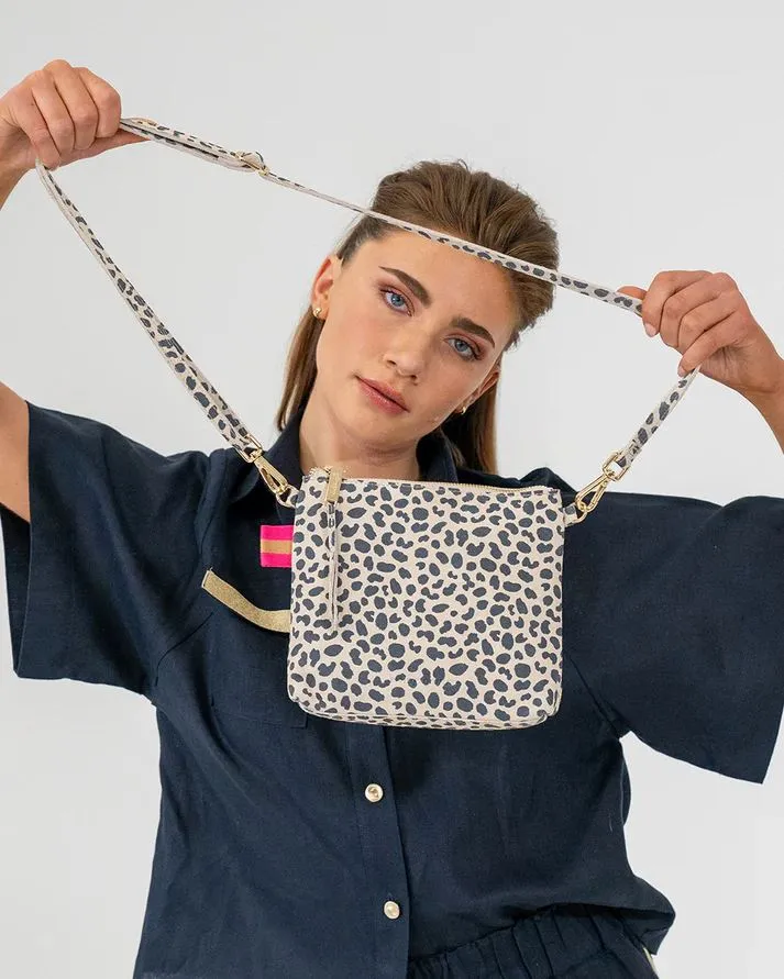 ARLINGTON MILNE Alexis Crossbody - Spot Suede