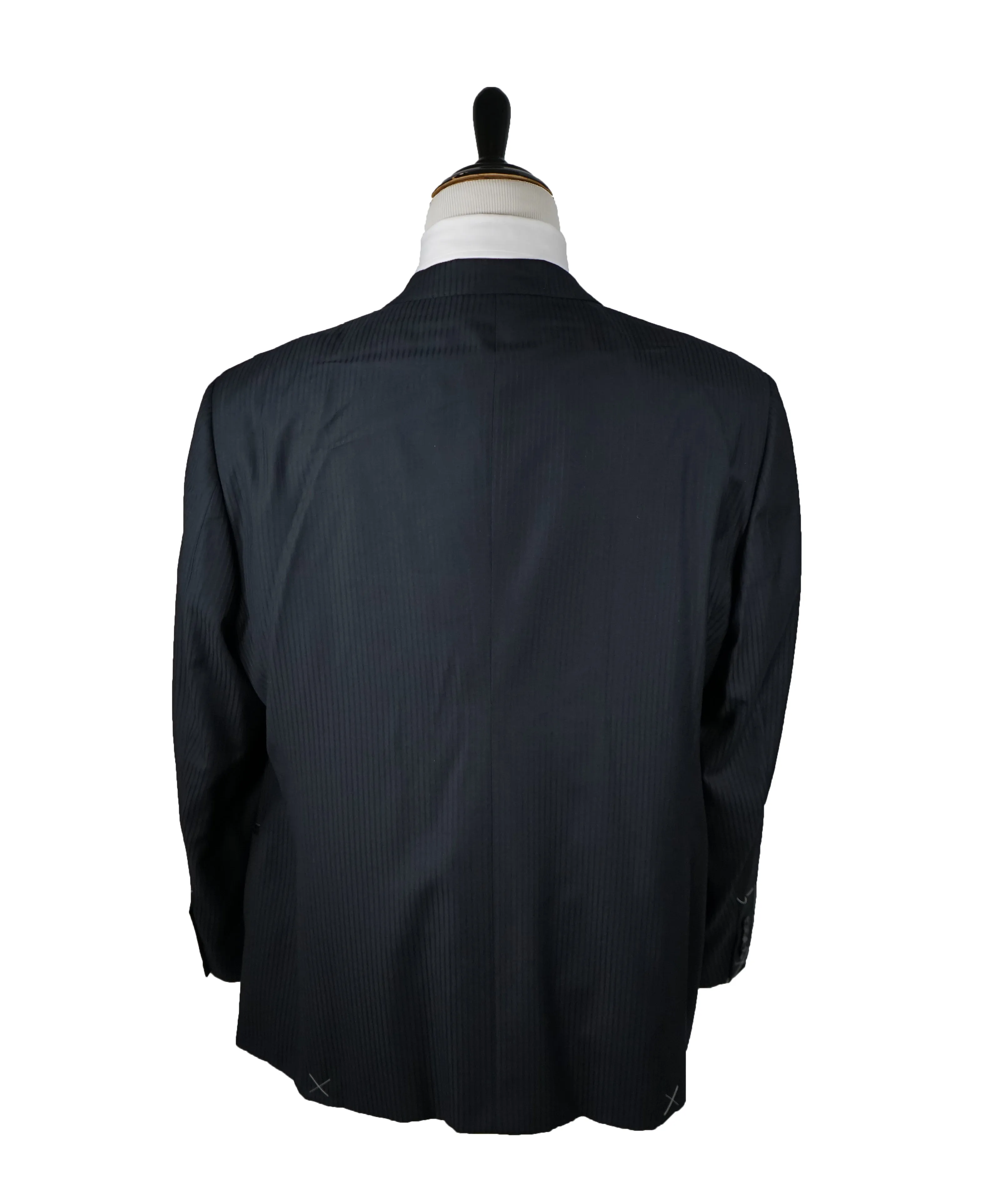 ARMANI COLLEZIONI - “Su Misura” Super 150’s Alternating Herringbone Suit - 48R