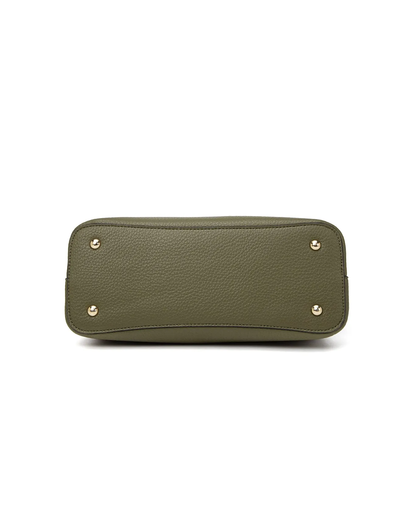 ASHER VEGAN TRIPLE COMPARTMENT BAG- XB-2350-OLIVE- NEW IN