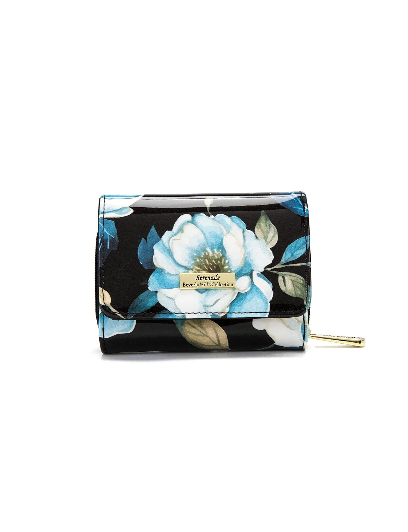 ASTORIA SML PATENT LEATHER WALLET WITH RFID- SEWSF3-03-SALE