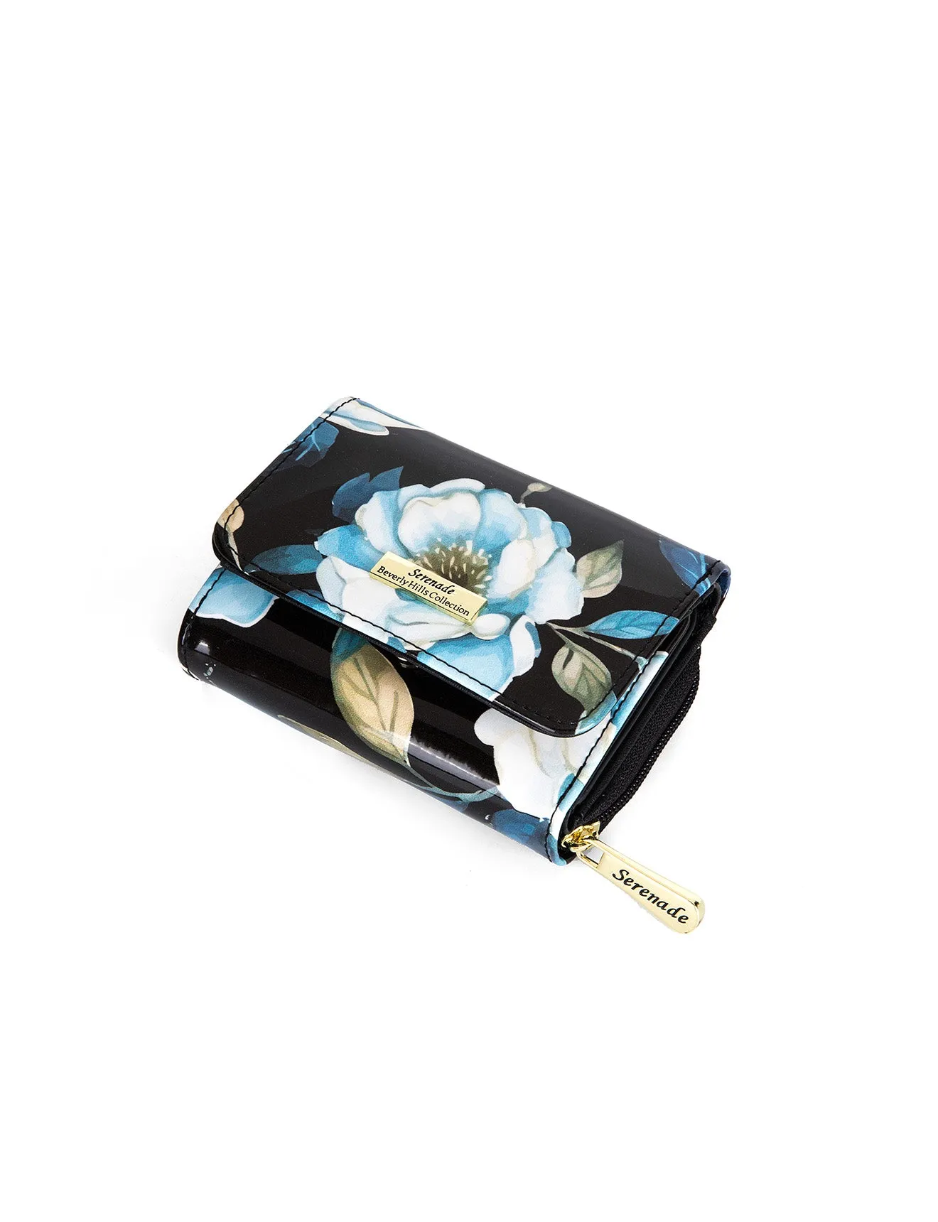 ASTORIA SML PATENT LEATHER WALLET WITH RFID- SEWSF3-03-SALE