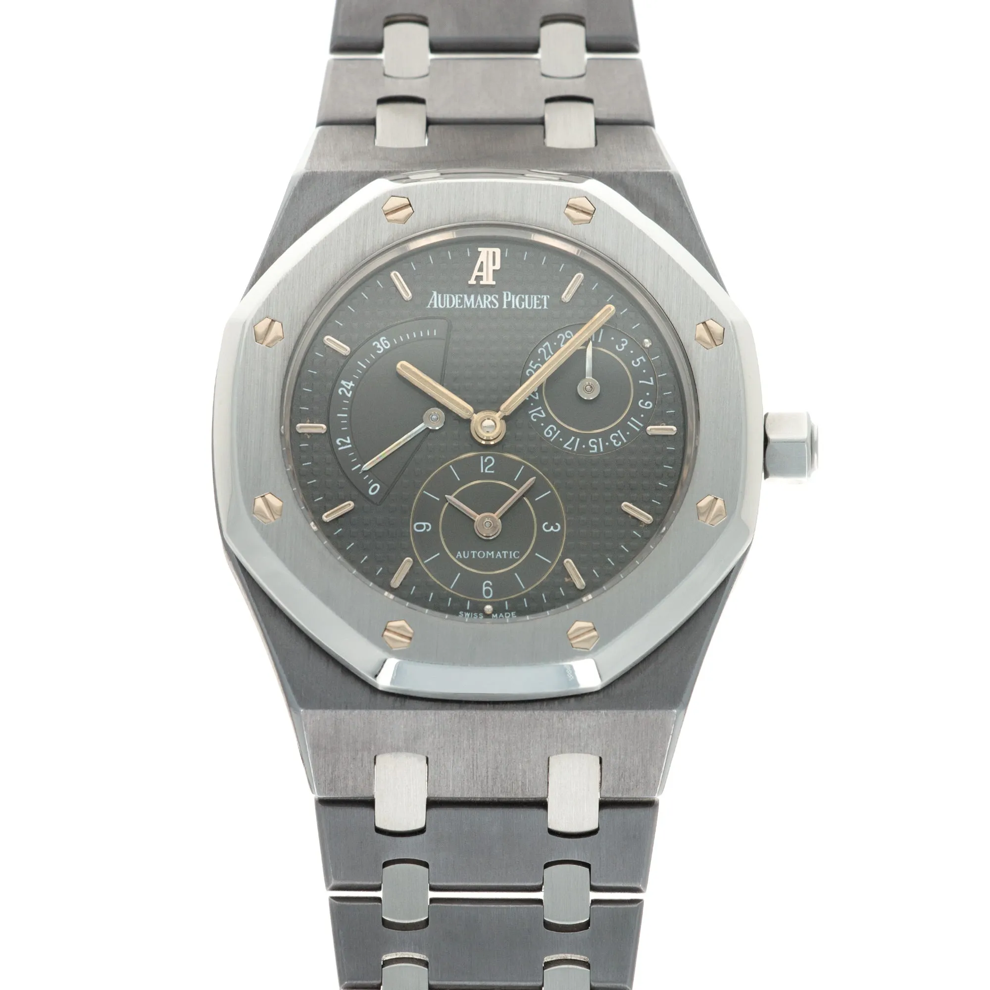 Audemars Piguet Tantalum Royal Oak Dual Time, Power Reserve Ref. 25730