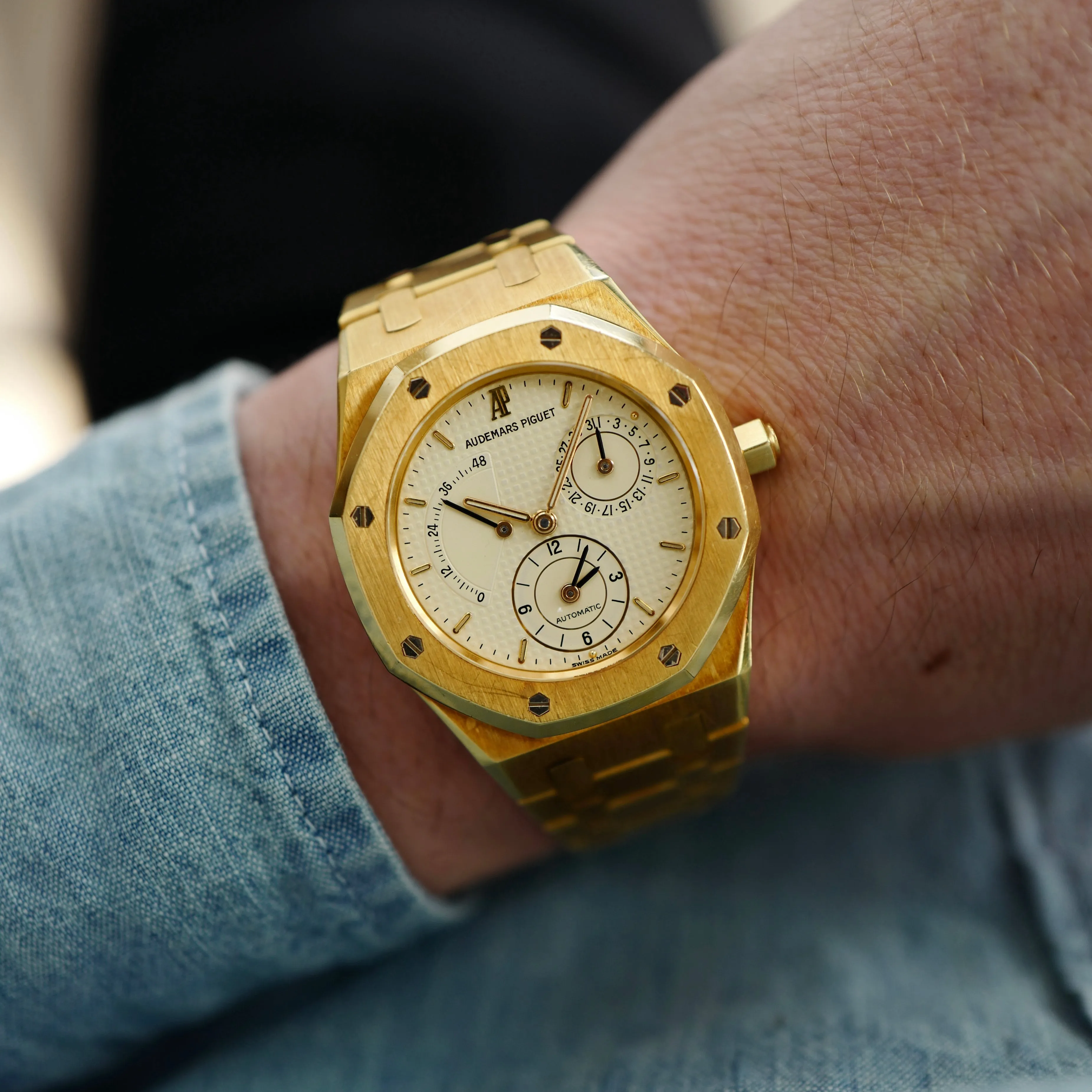 Audemars Piguet Yellow Gold Royal Oak Ref. 25730 with Cream Dial