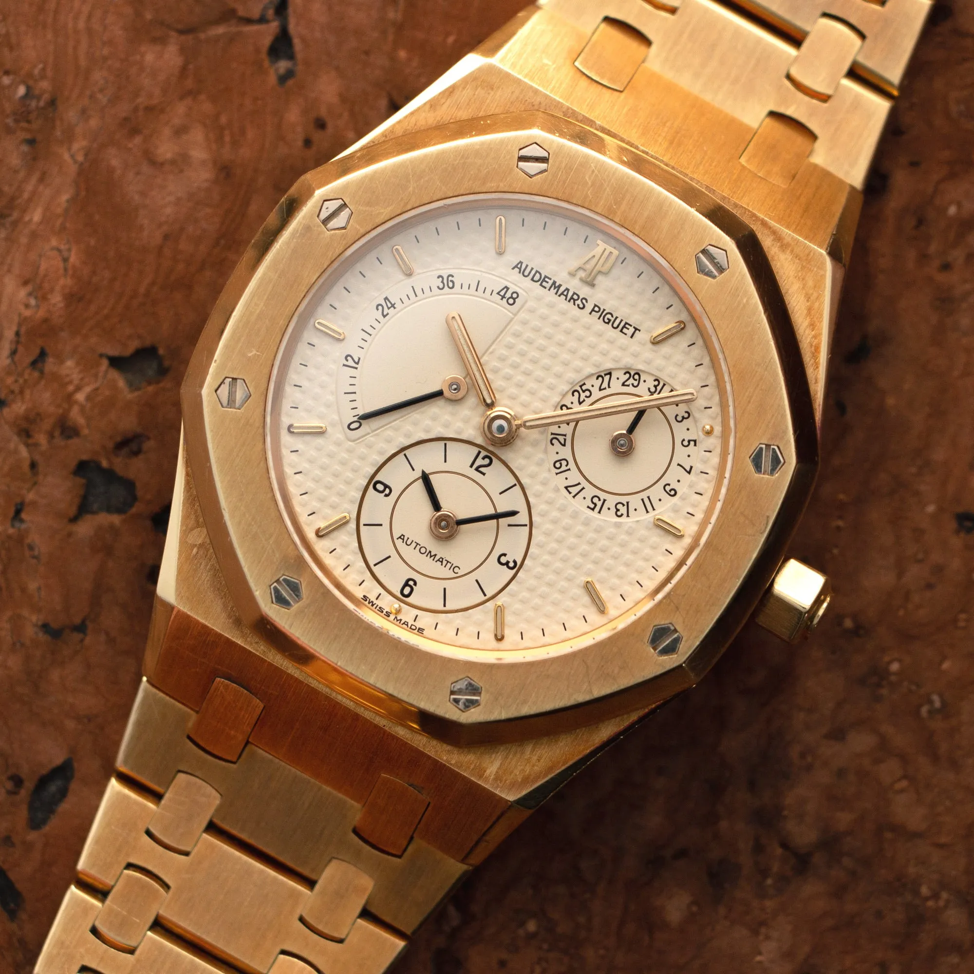 Audemars Piguet Yellow Gold Royal Oak Ref. 25730 with Cream Dial