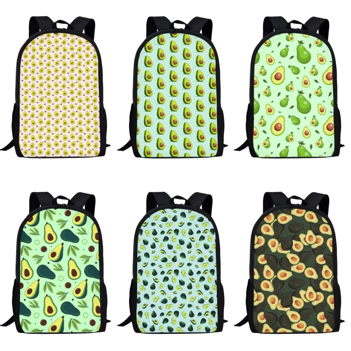 Avocado Pattern Backpack