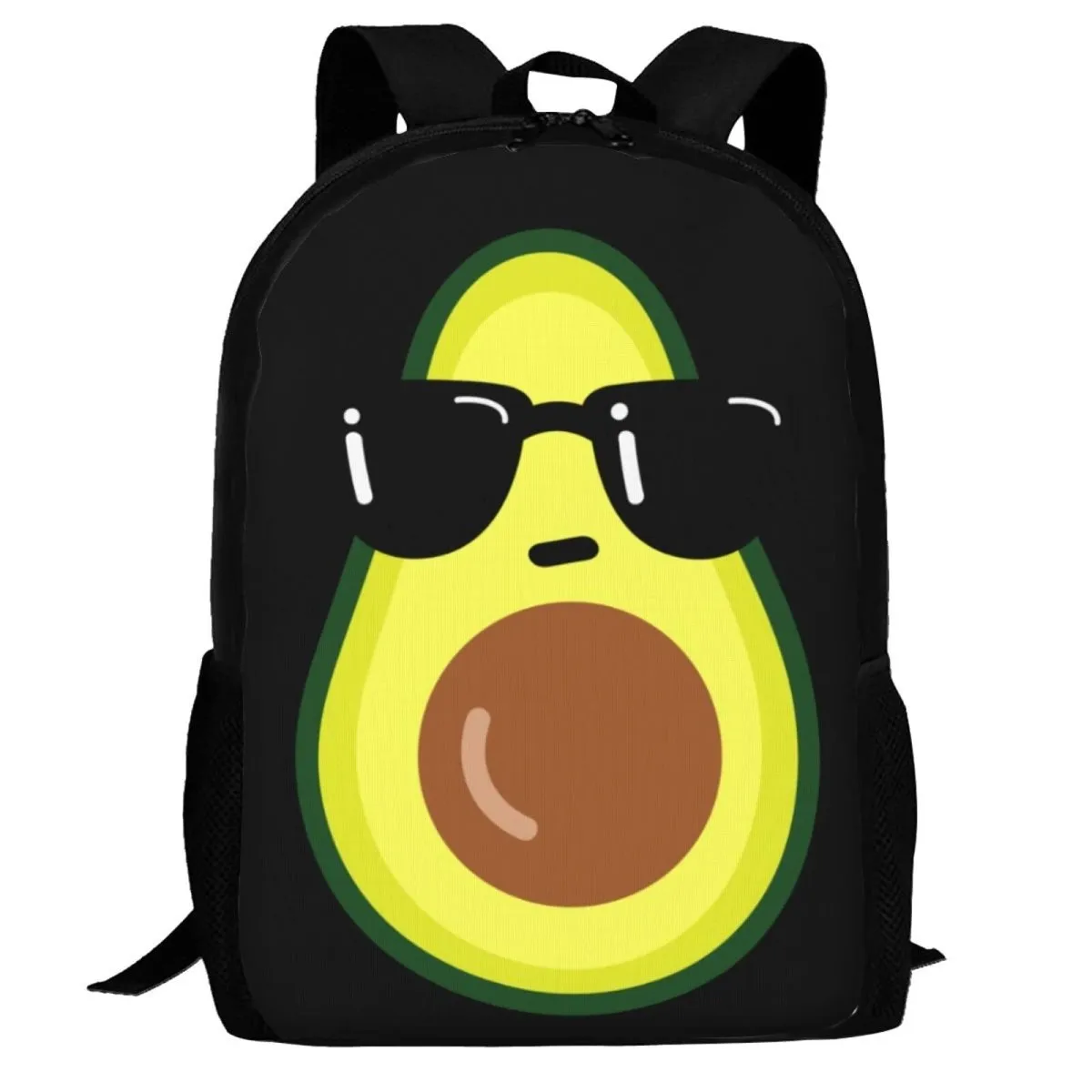 Avocado Print Backpack for Primary Students, Elementary Boys and Girls