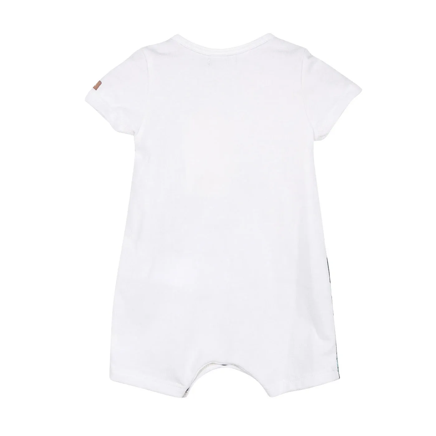 Baby Boys Short Jersey Romper With Koala