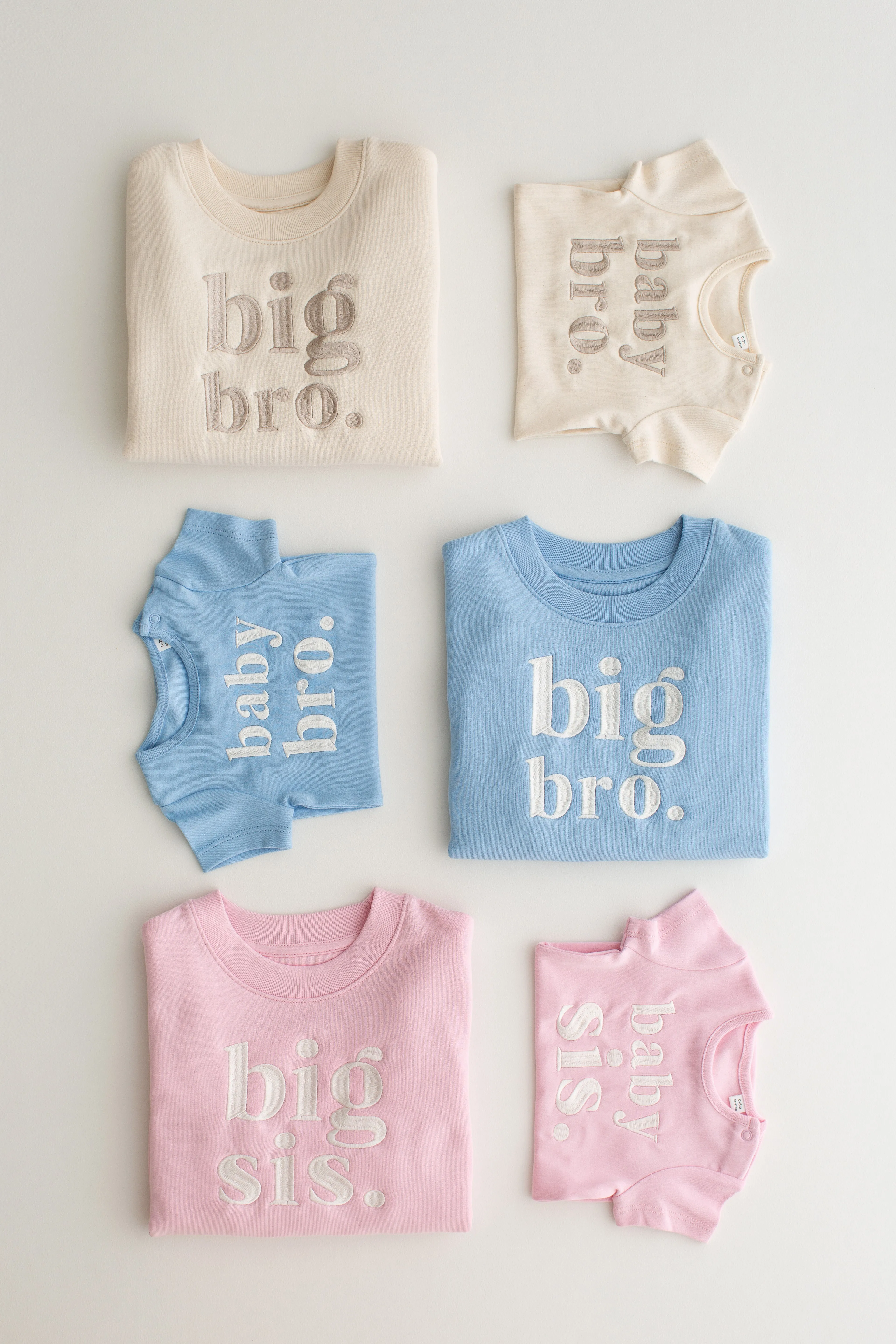 baby bro/sis Signature Baby Bodysuit